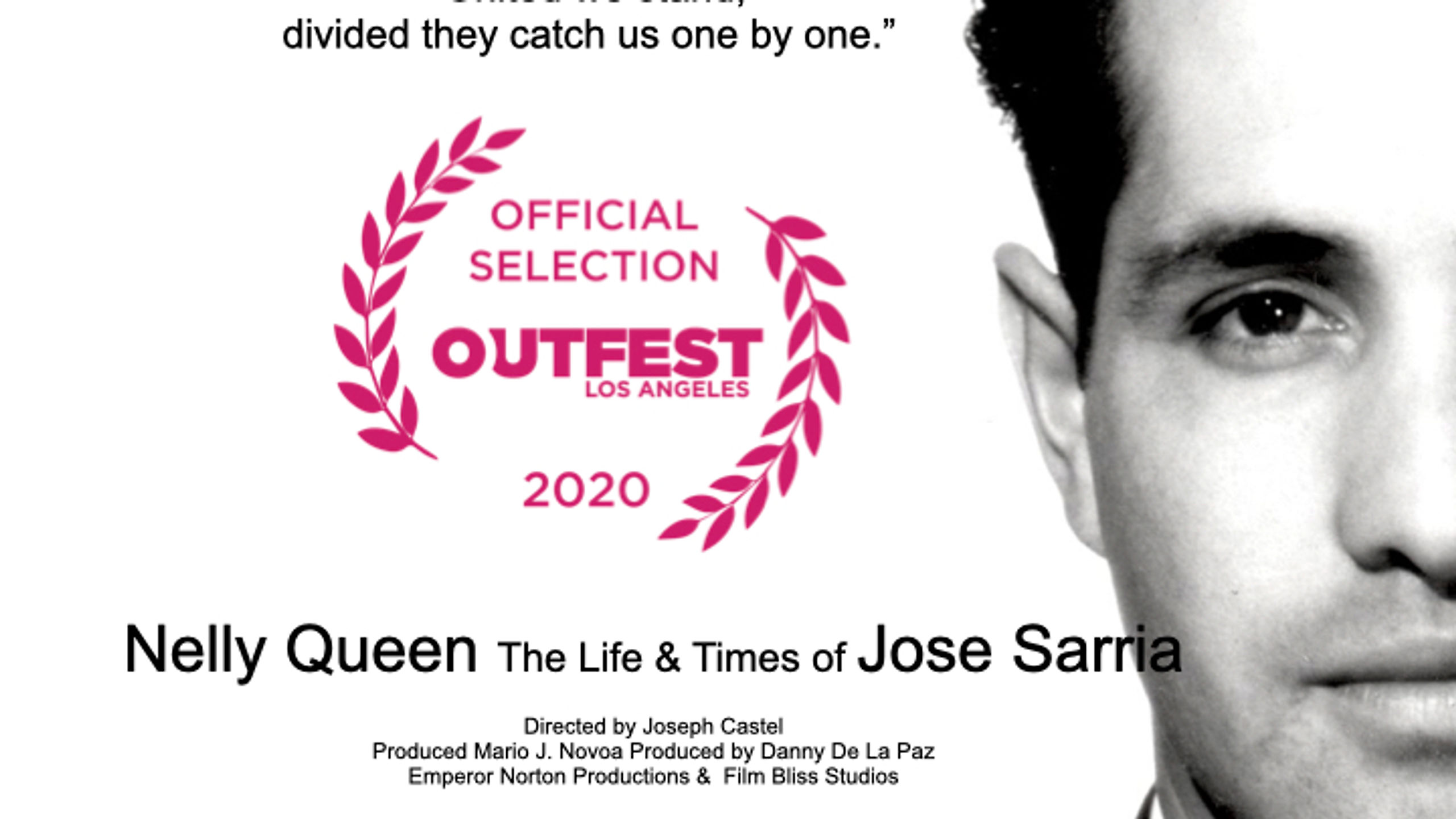 Nelly Queen: The Life & Times of Jose Sarria Documentary